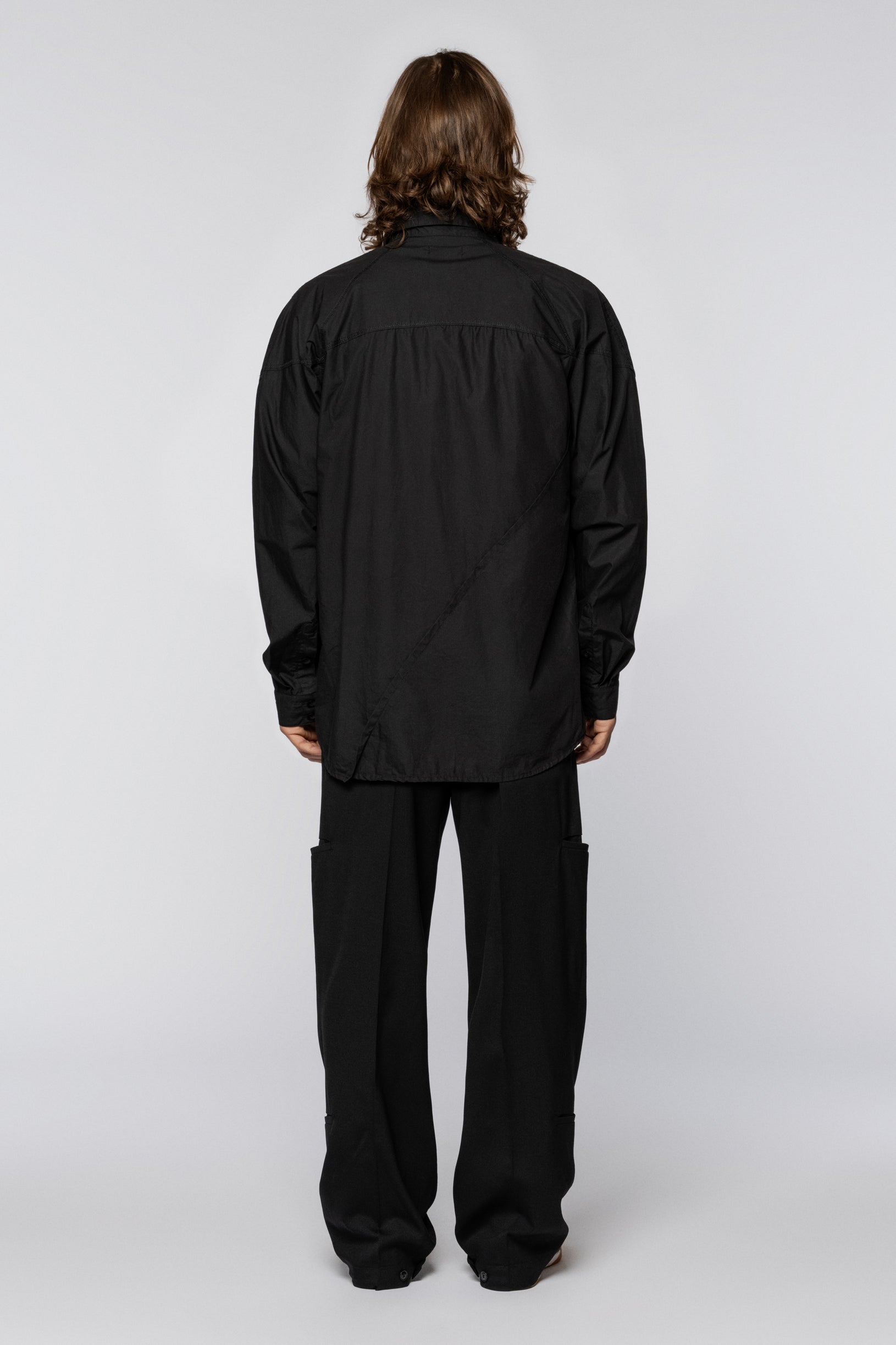 Policeman Shirt Black washed