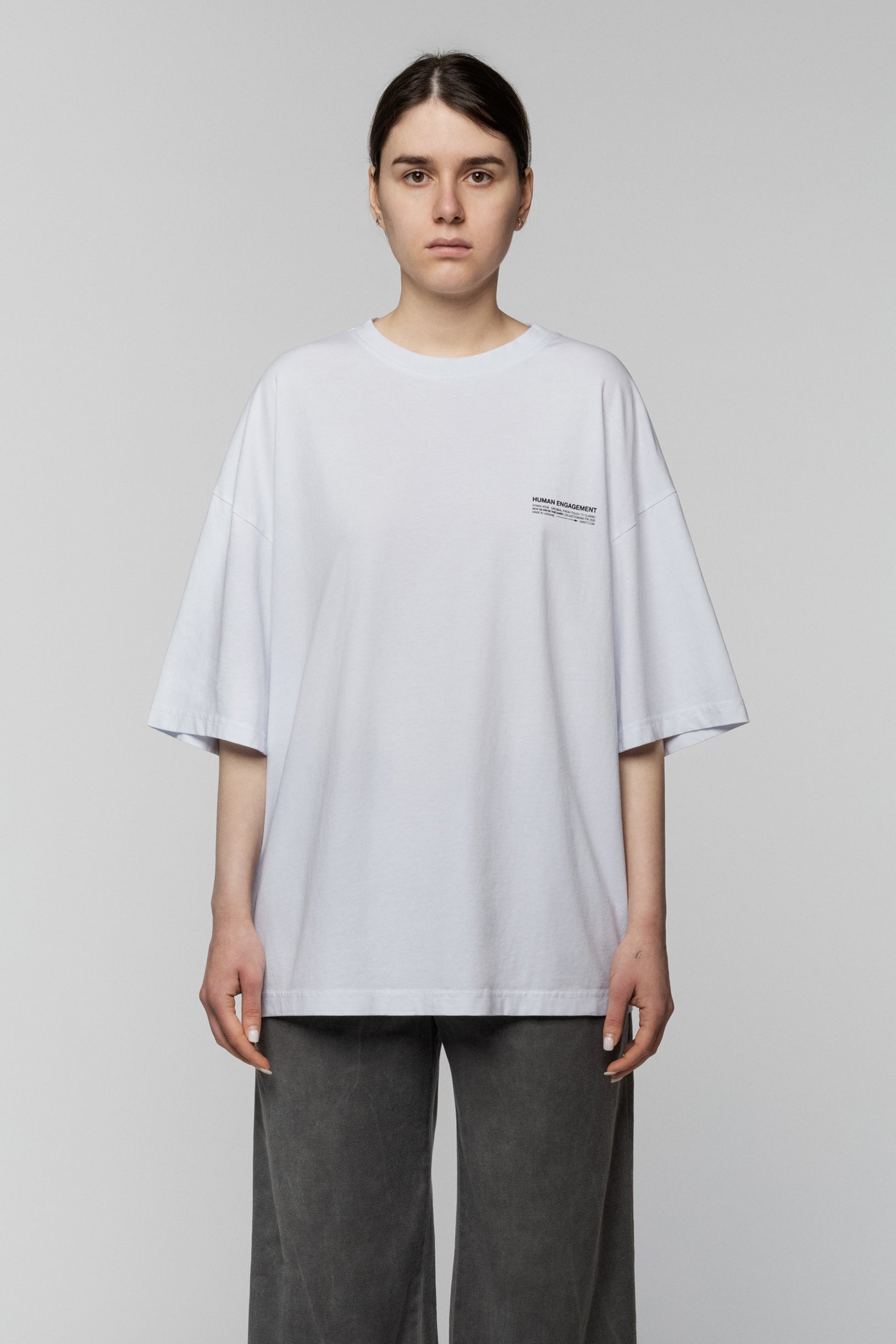 Glow in the dark Oversized T-shirt White