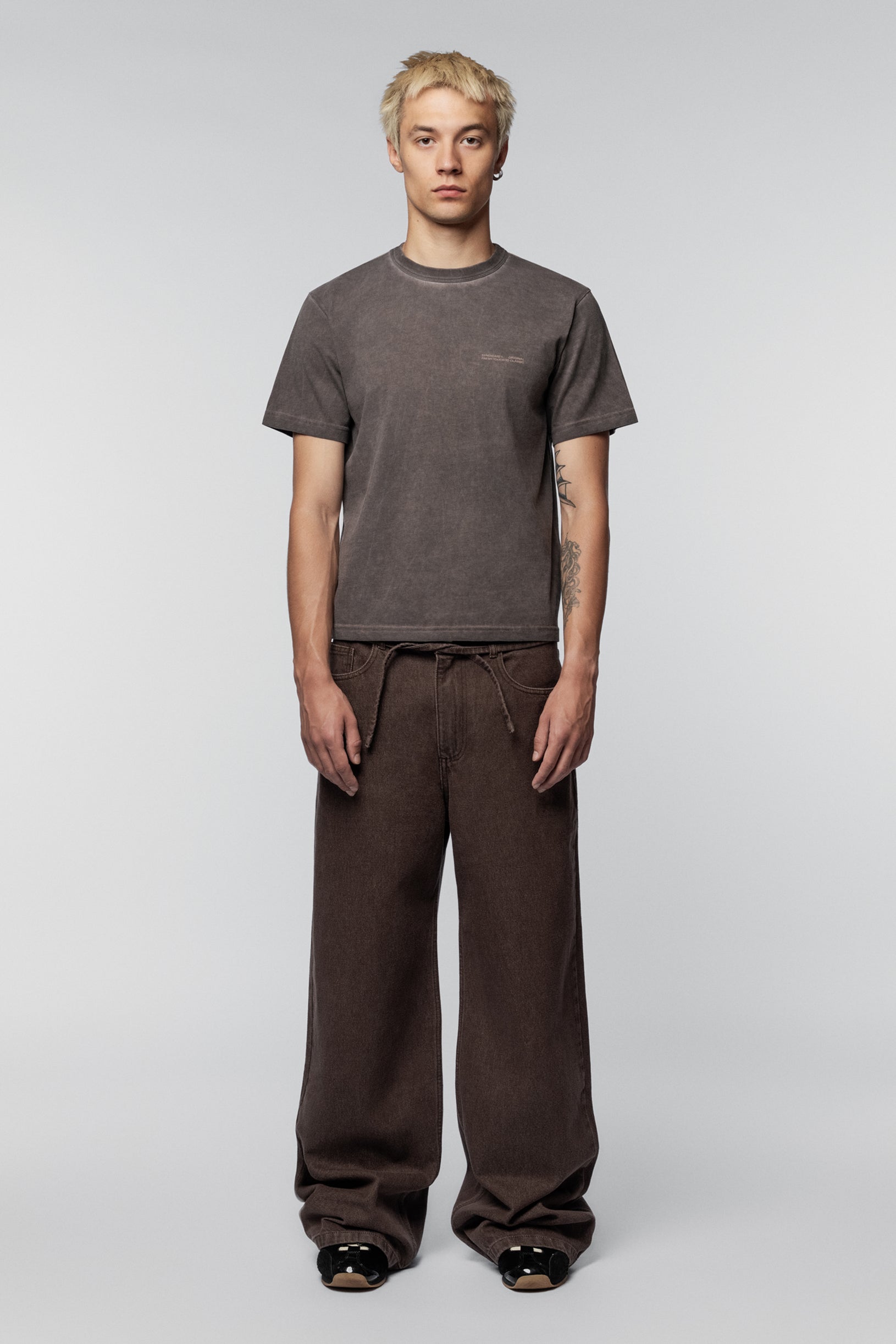 Relax Fit Jeans Brown