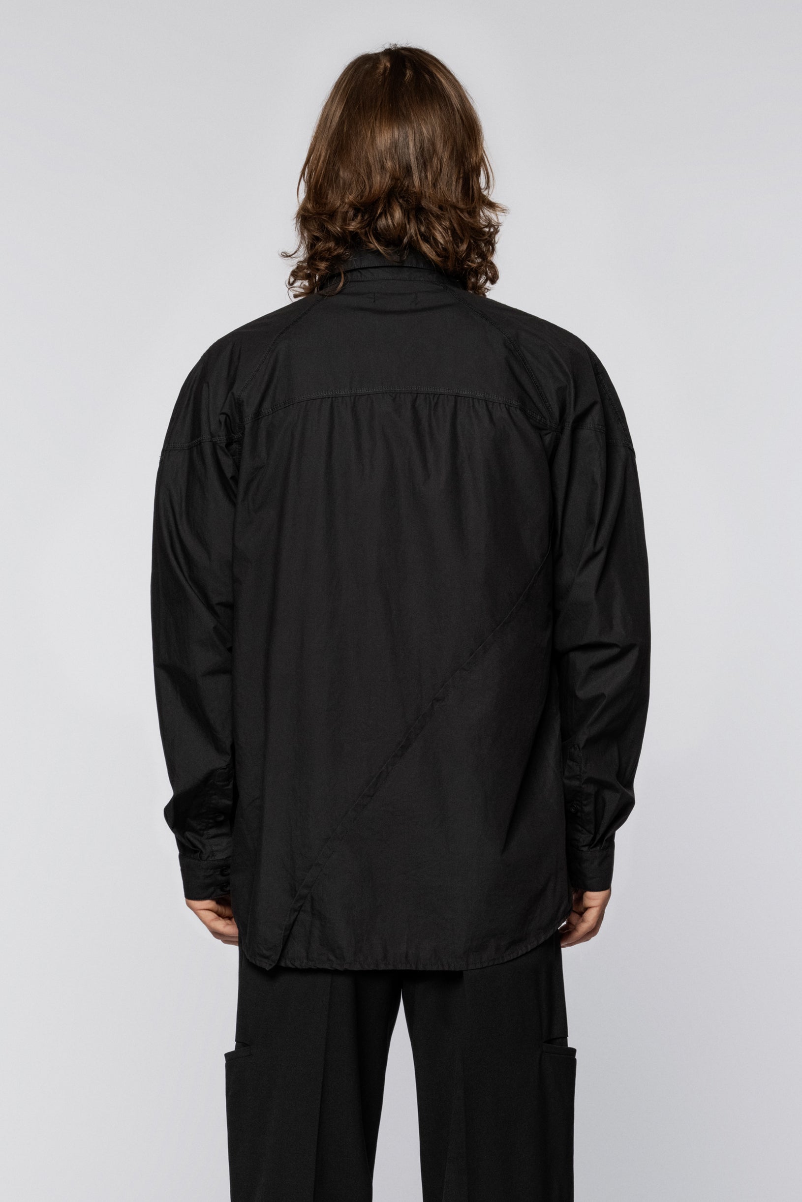 Policeman Shirt Black washed