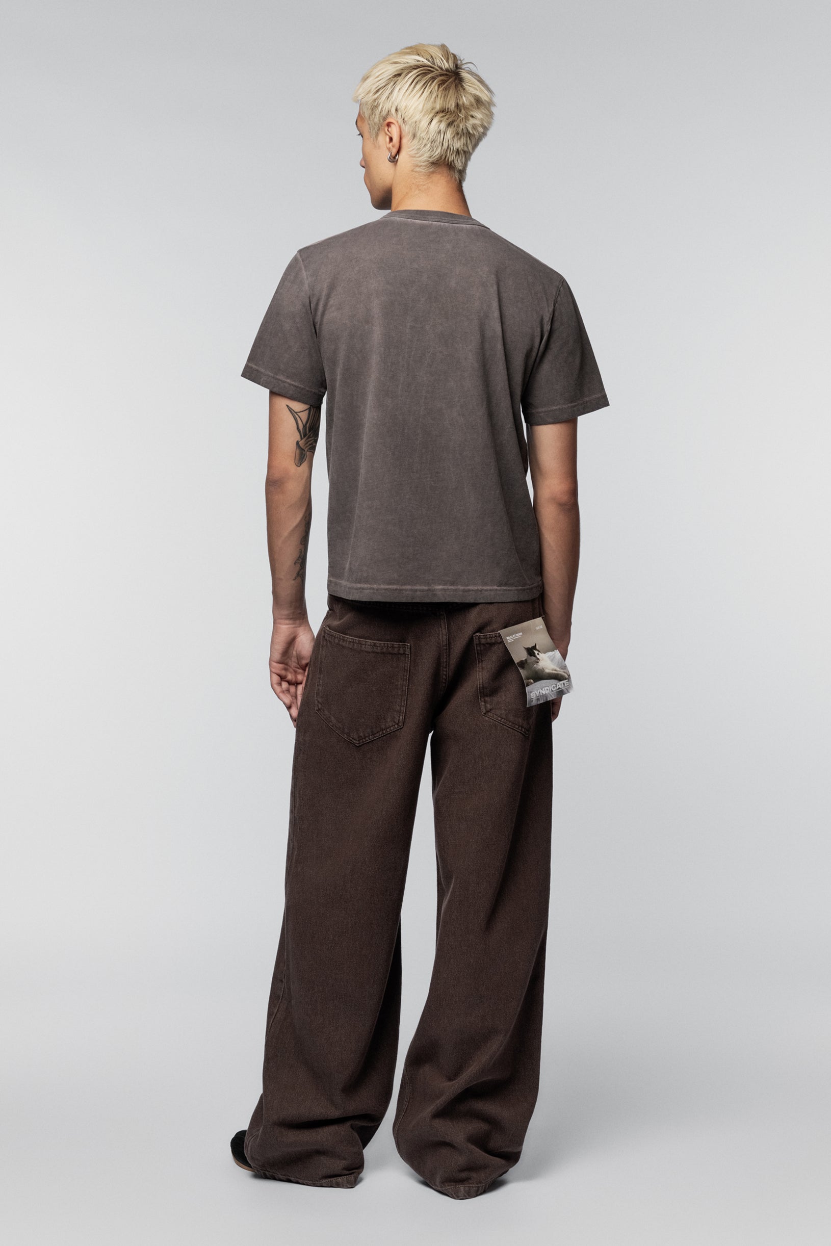 Relax Fit Jeans Brown