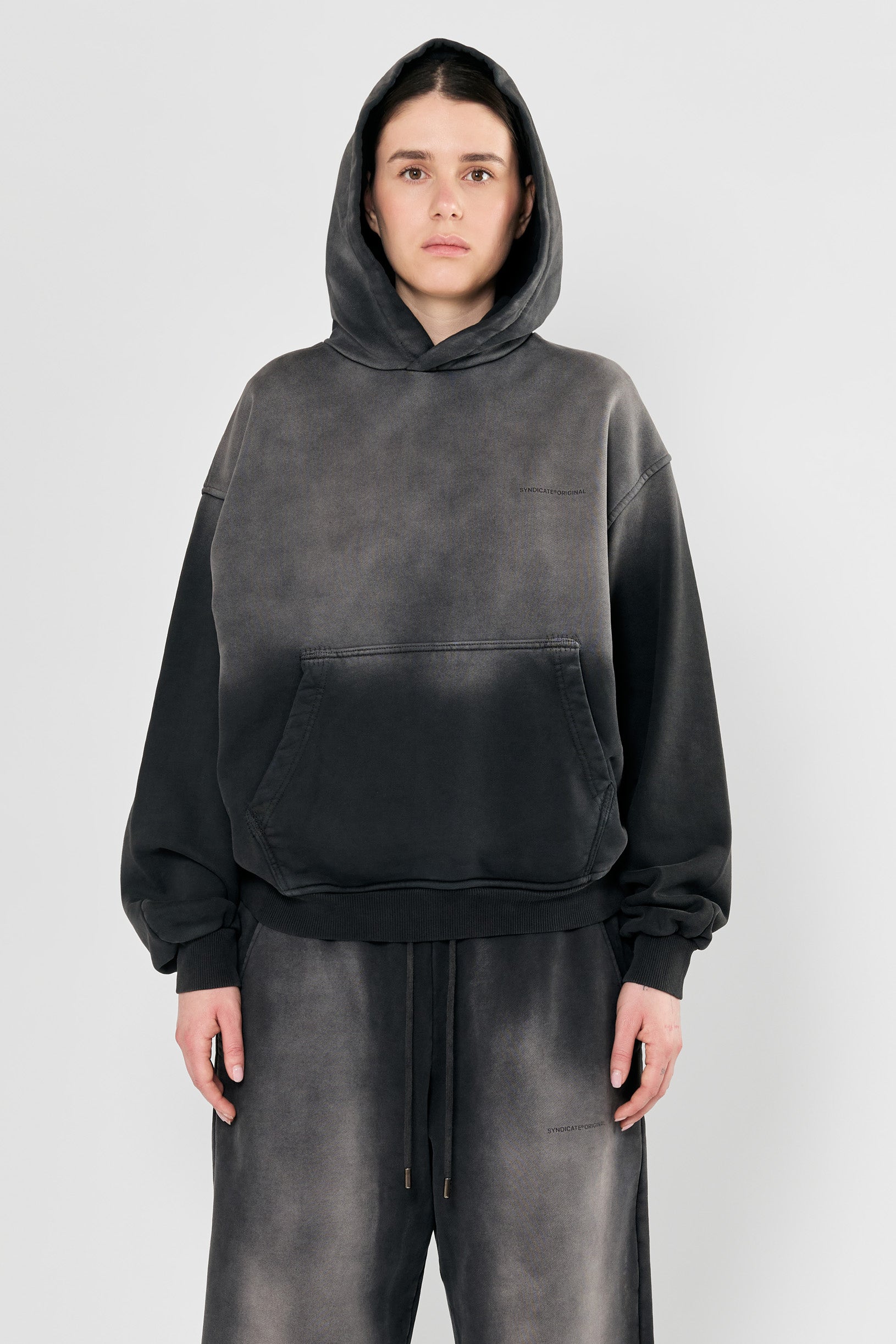 Gradient Hoodie Grey