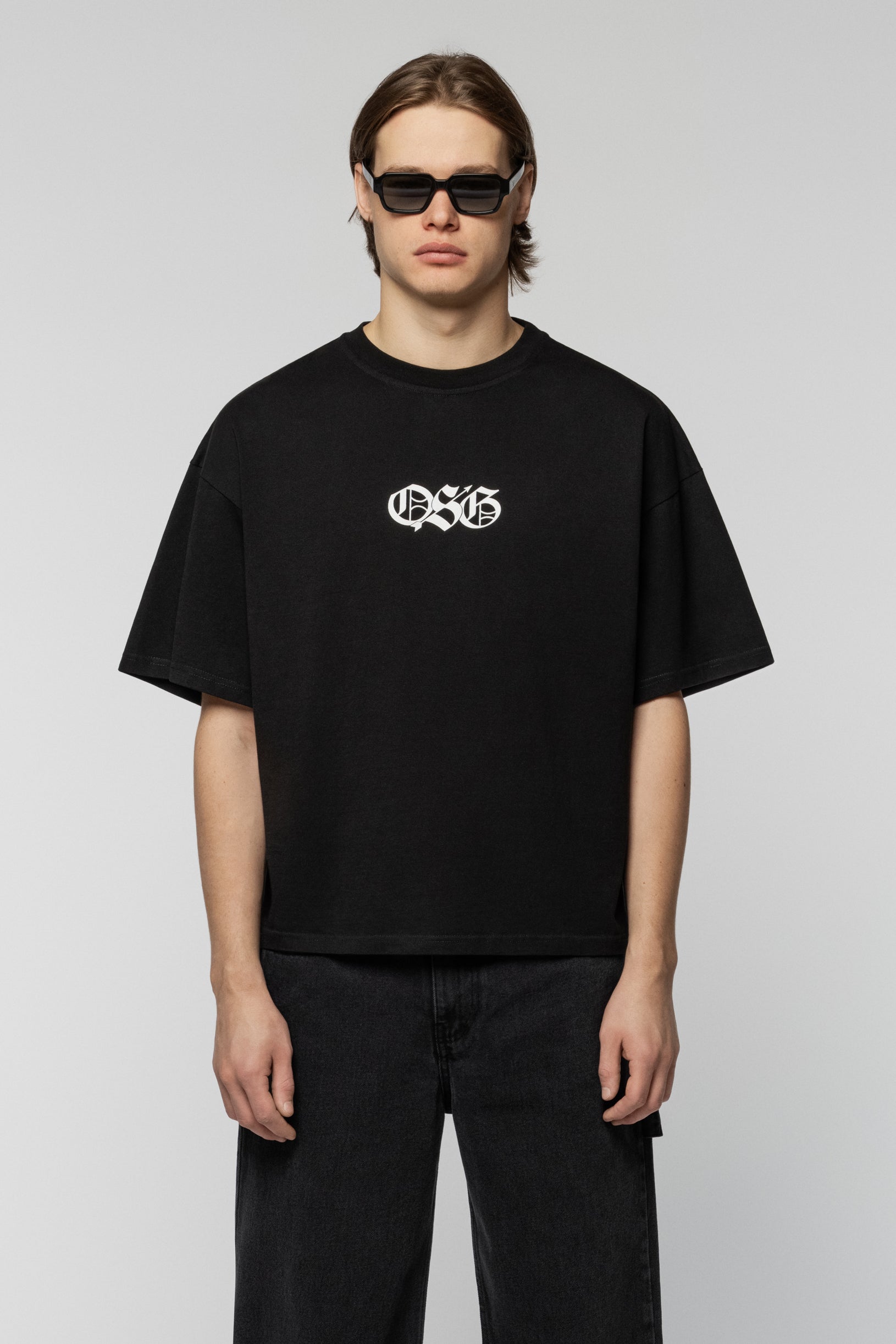 OSG Logo Oversized T-shirt Black