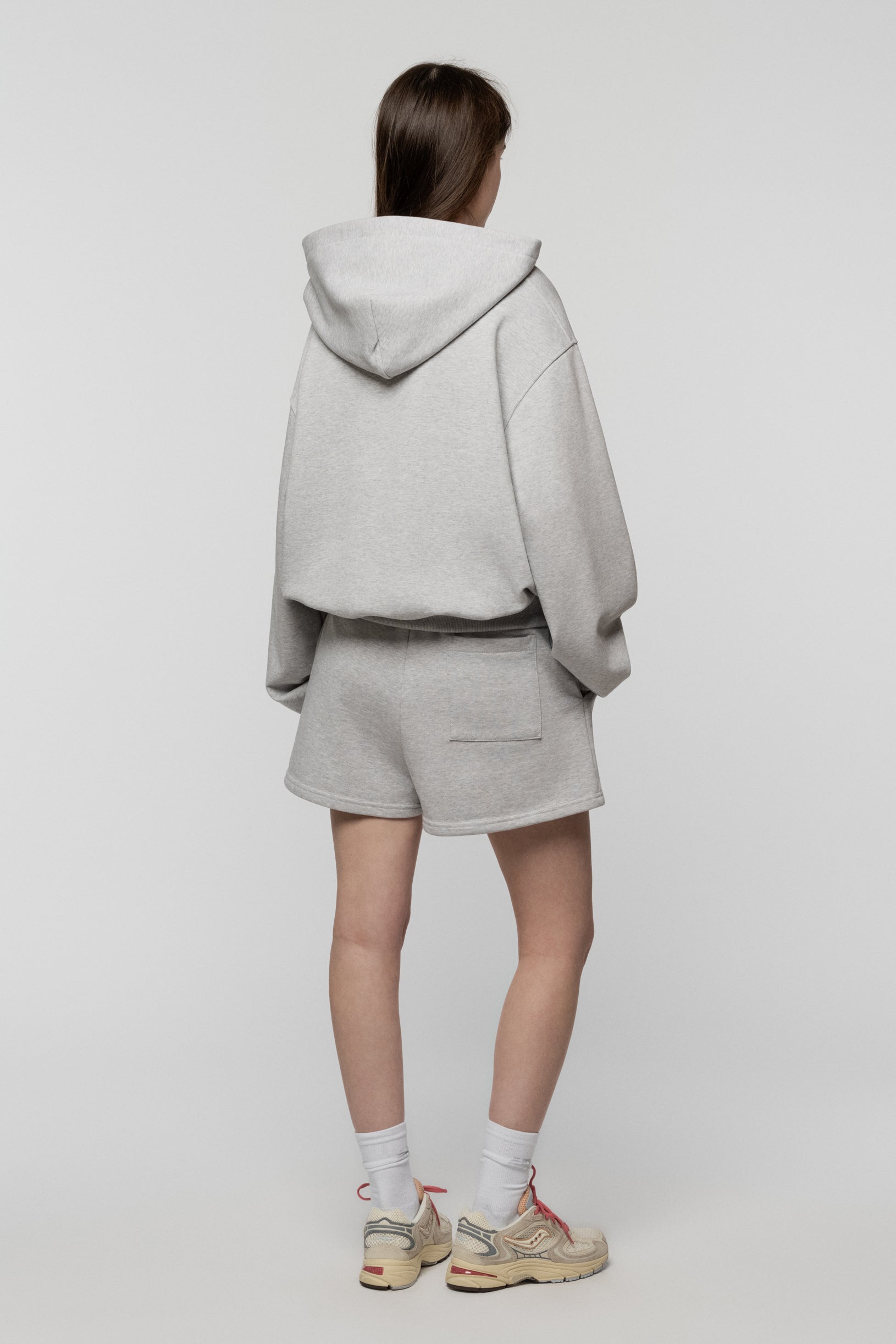 Trainer Hoodie Heather Gray