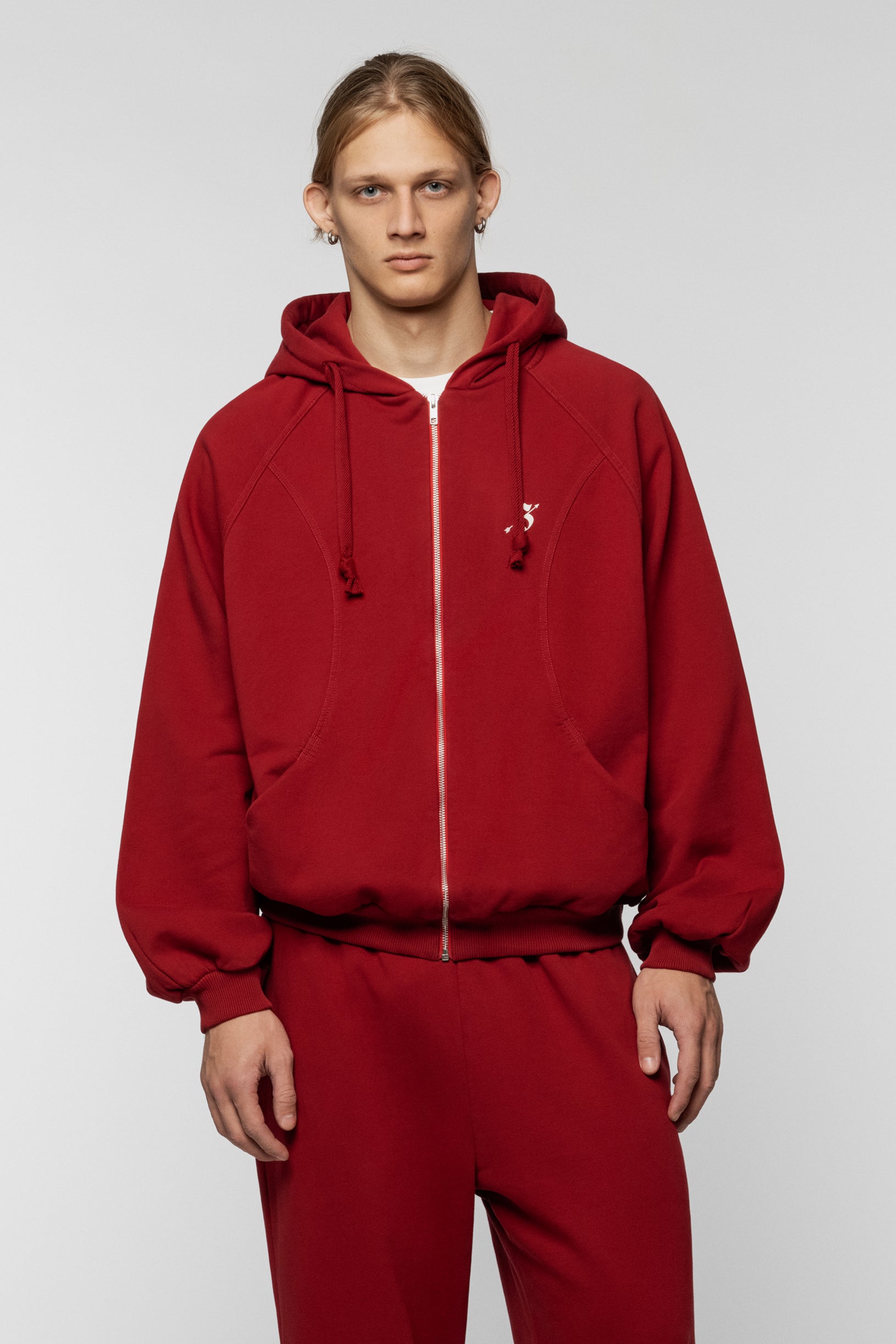 Arrow Hoodie Bordeaux