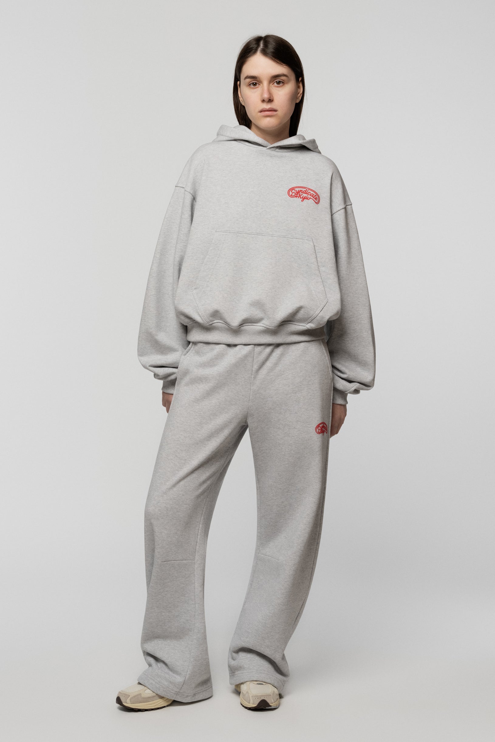 Штани Світло-сірі Меланж