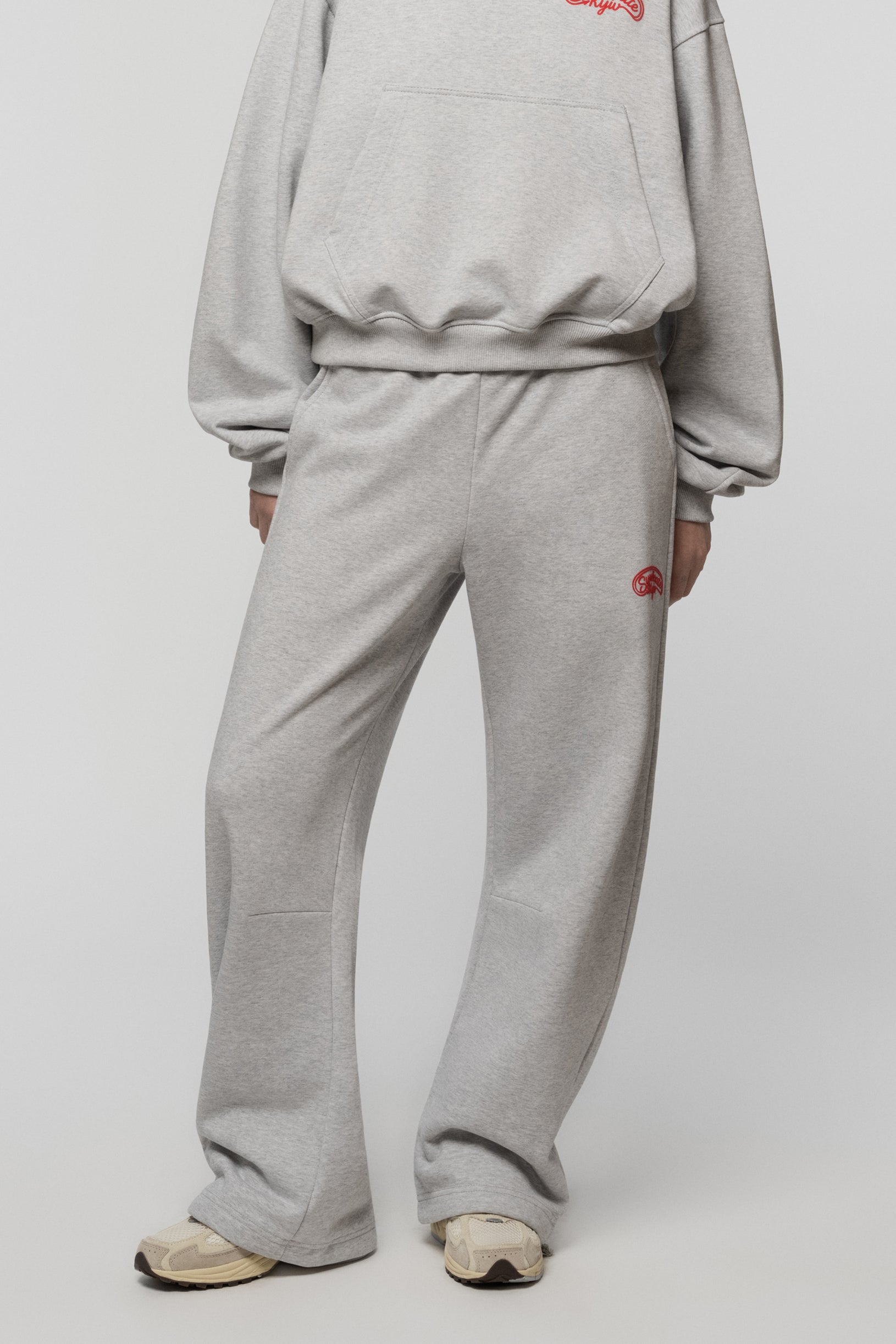 Штани Світло-сірі Меланж