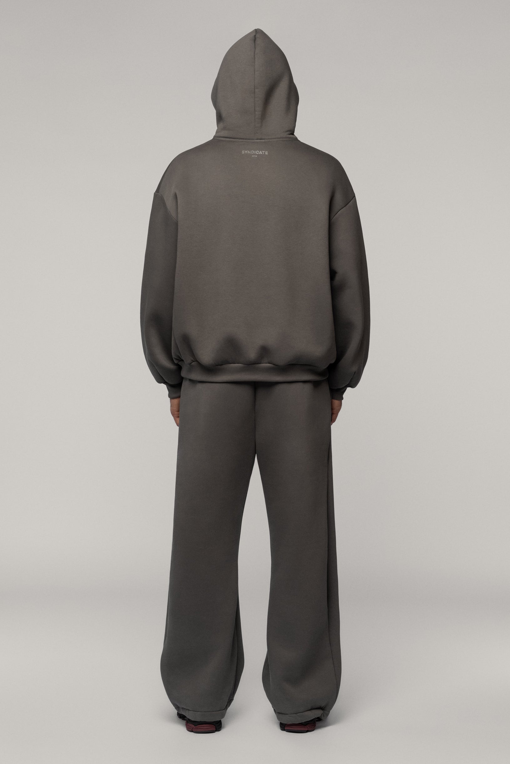 Arrow Logo Hoodie Grey