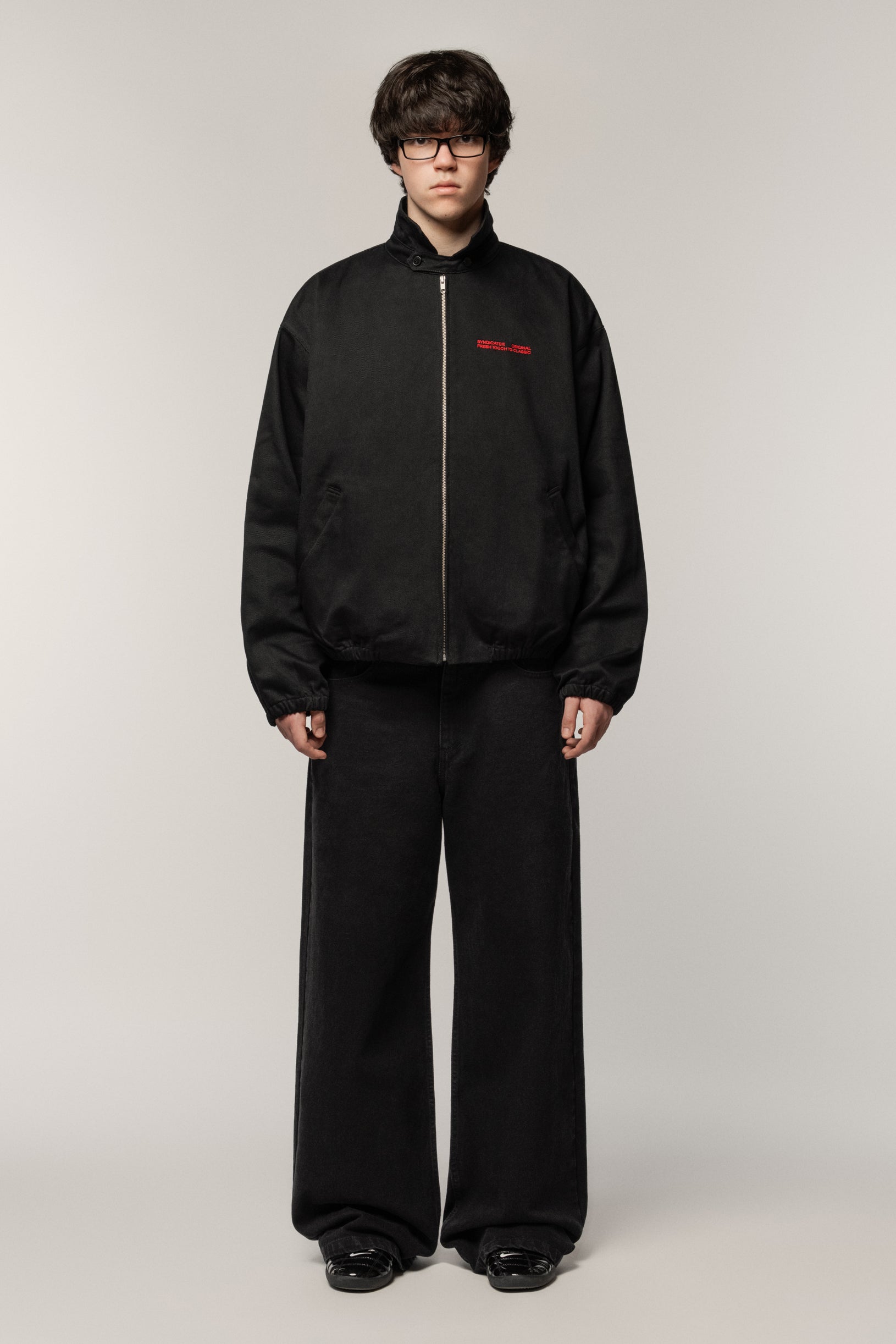 Denim Classic Jacket Black