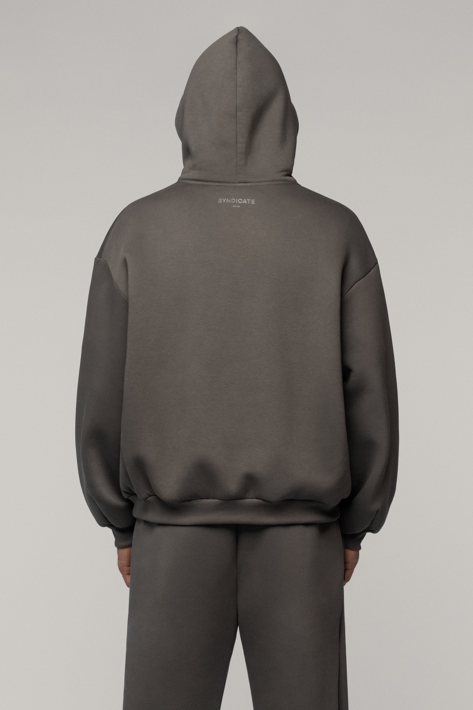 Arrow Logo Hoodie Grey