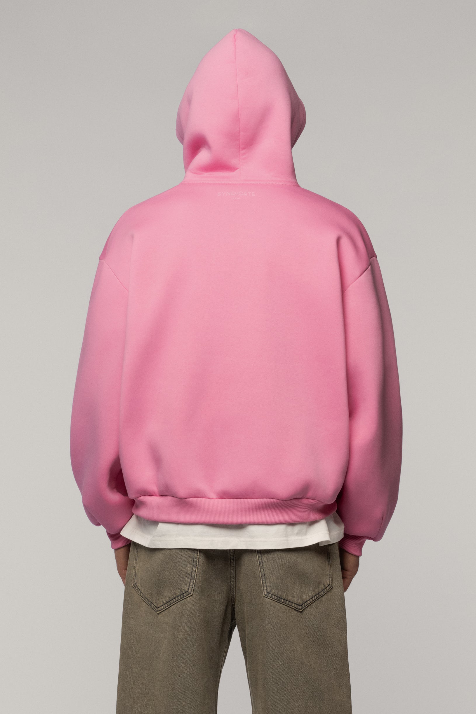 Arrow Logo Hoodie Pink