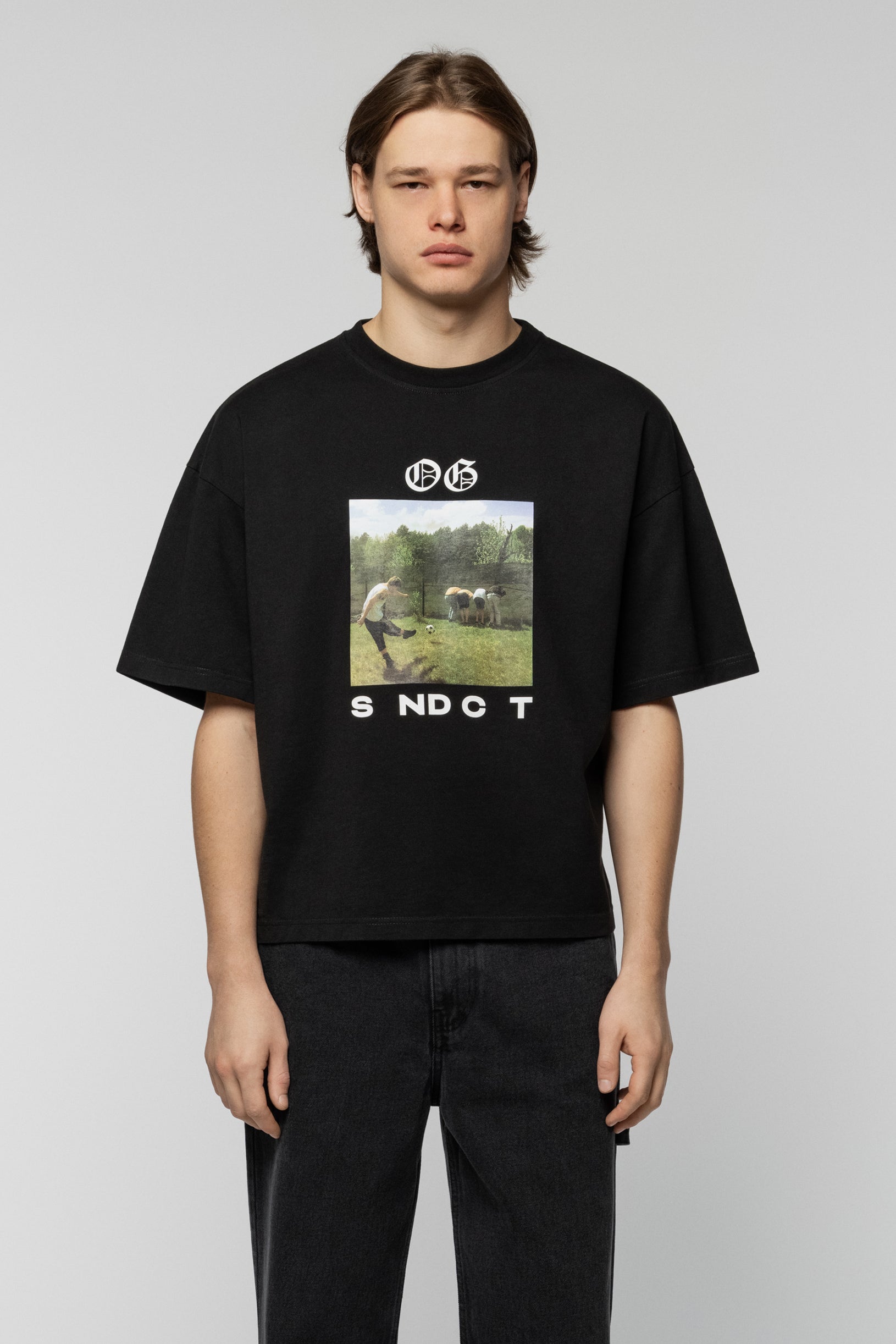 SNDCT х OG Rakukha Oversized T-shirt Black