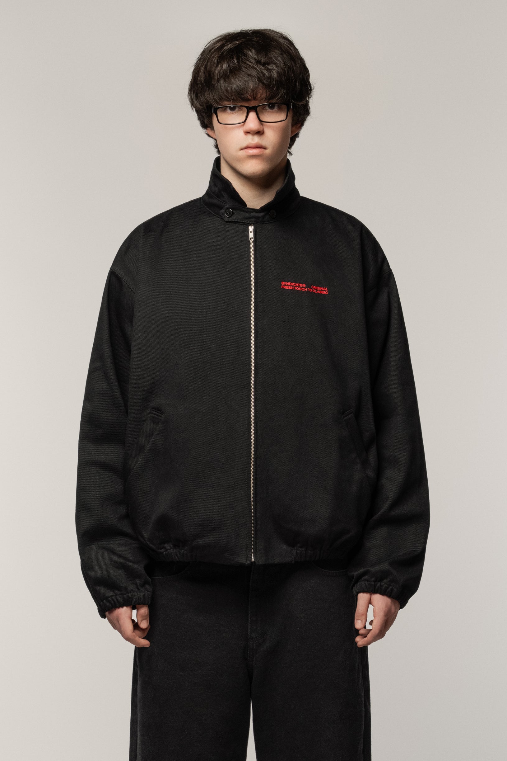 Denim Classic Jacket Black