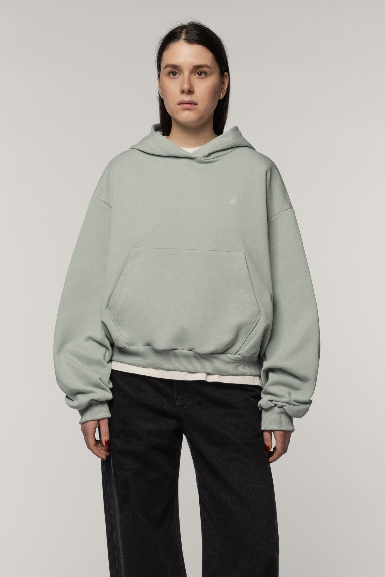 Ментоловий худі Arrow