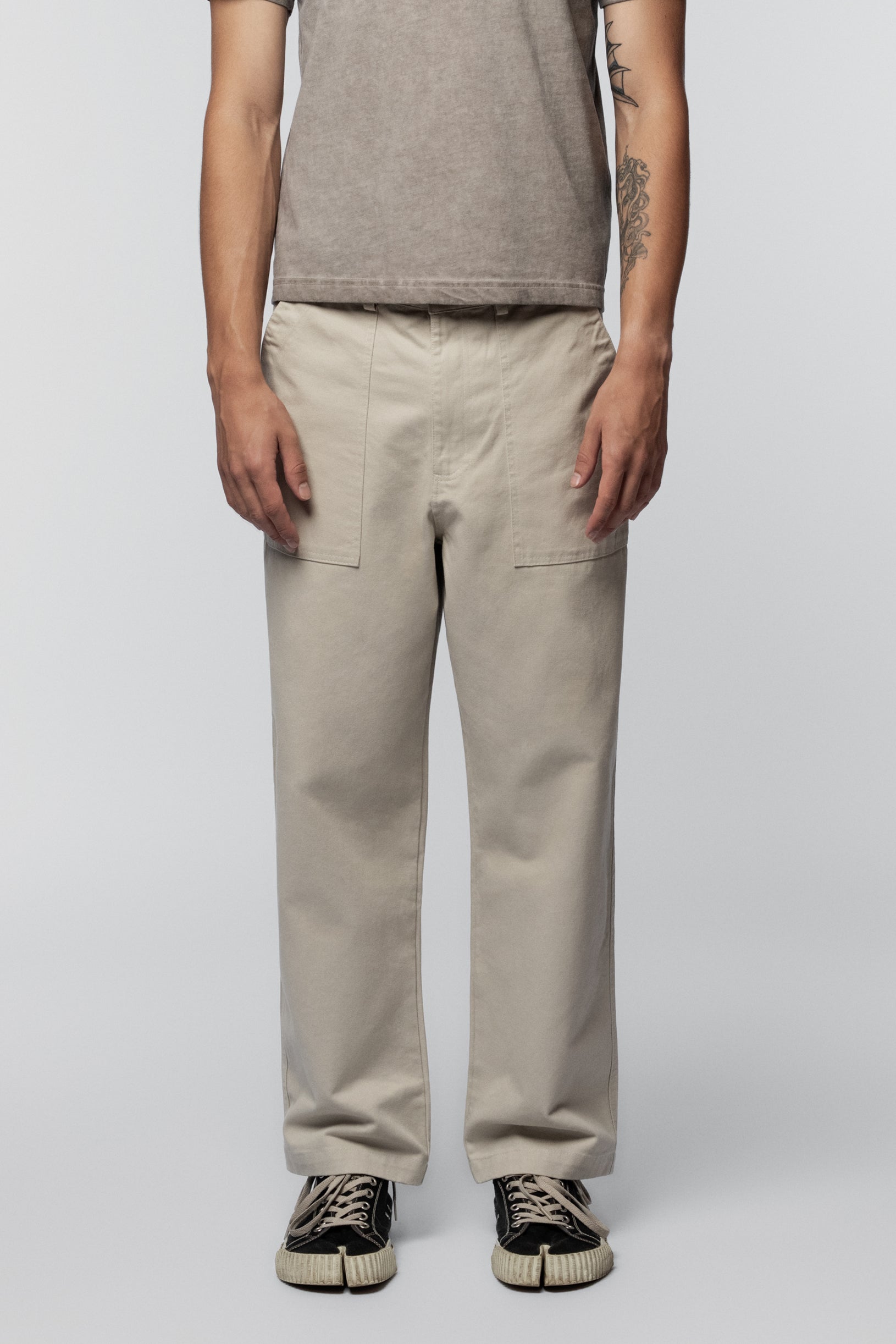 Lazy Pants Cold Beige