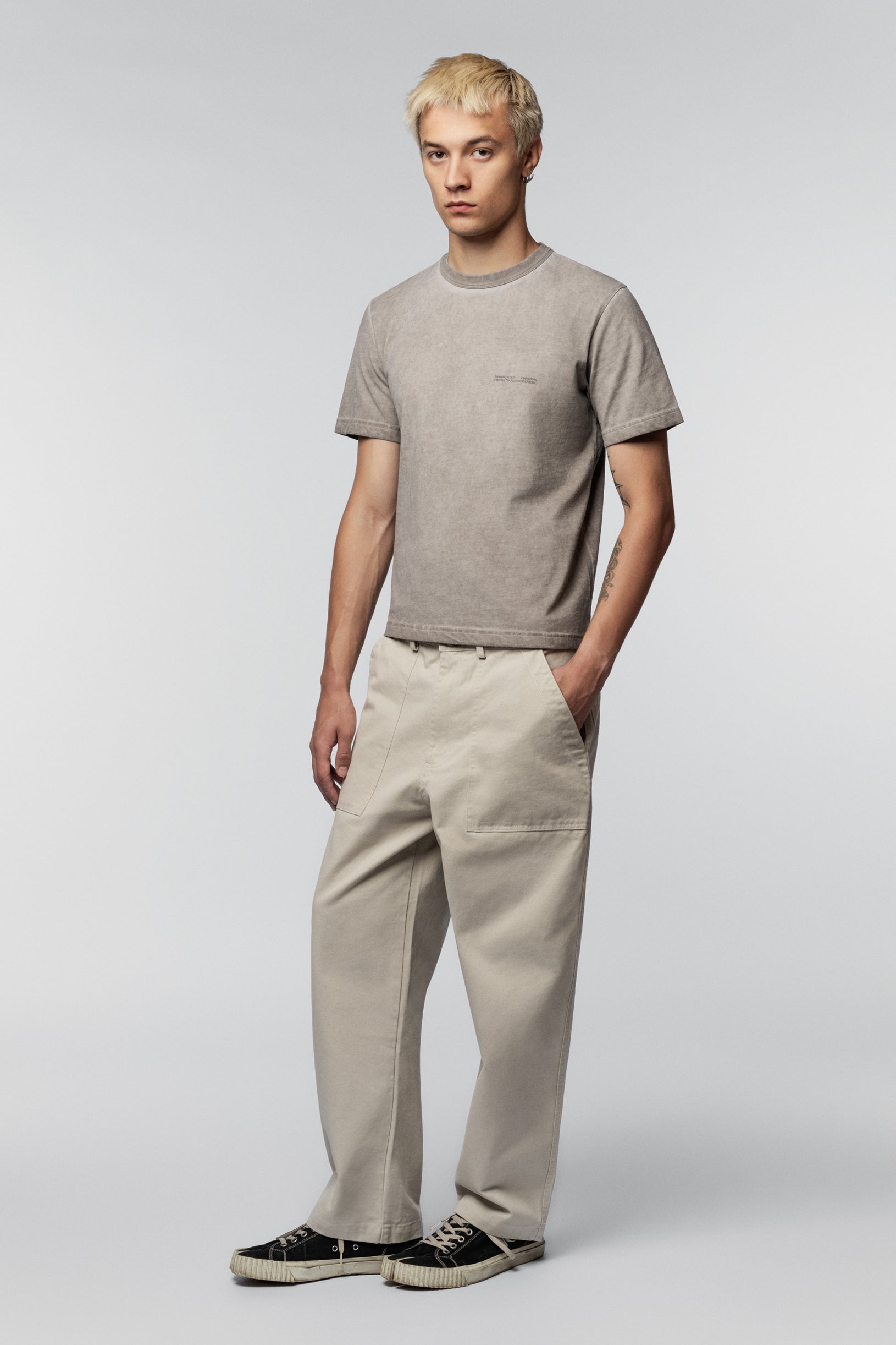 Lazy Pants Cold Beige
