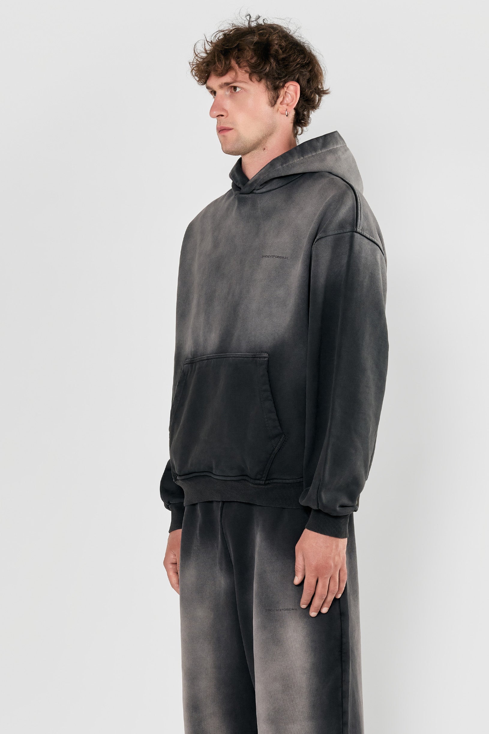 Gradient Hoodie Grey
