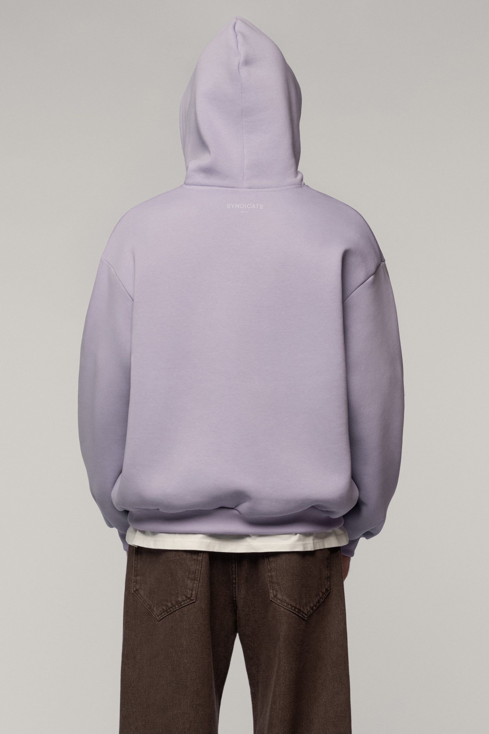 Arrow Logo Hoodie Lilac