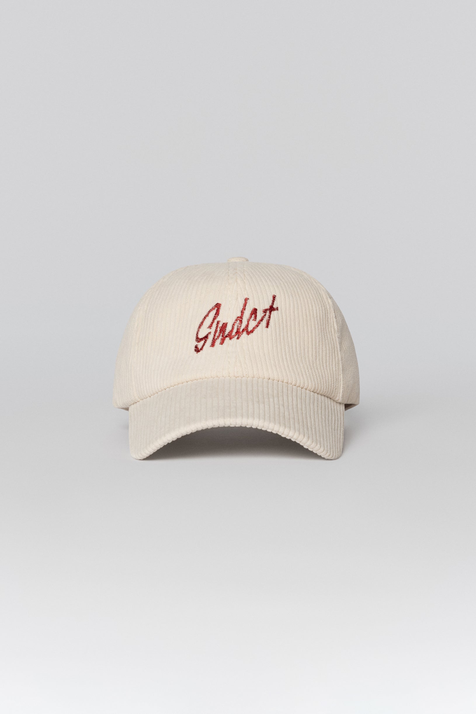 Corduroy Baseball Cap Ivory