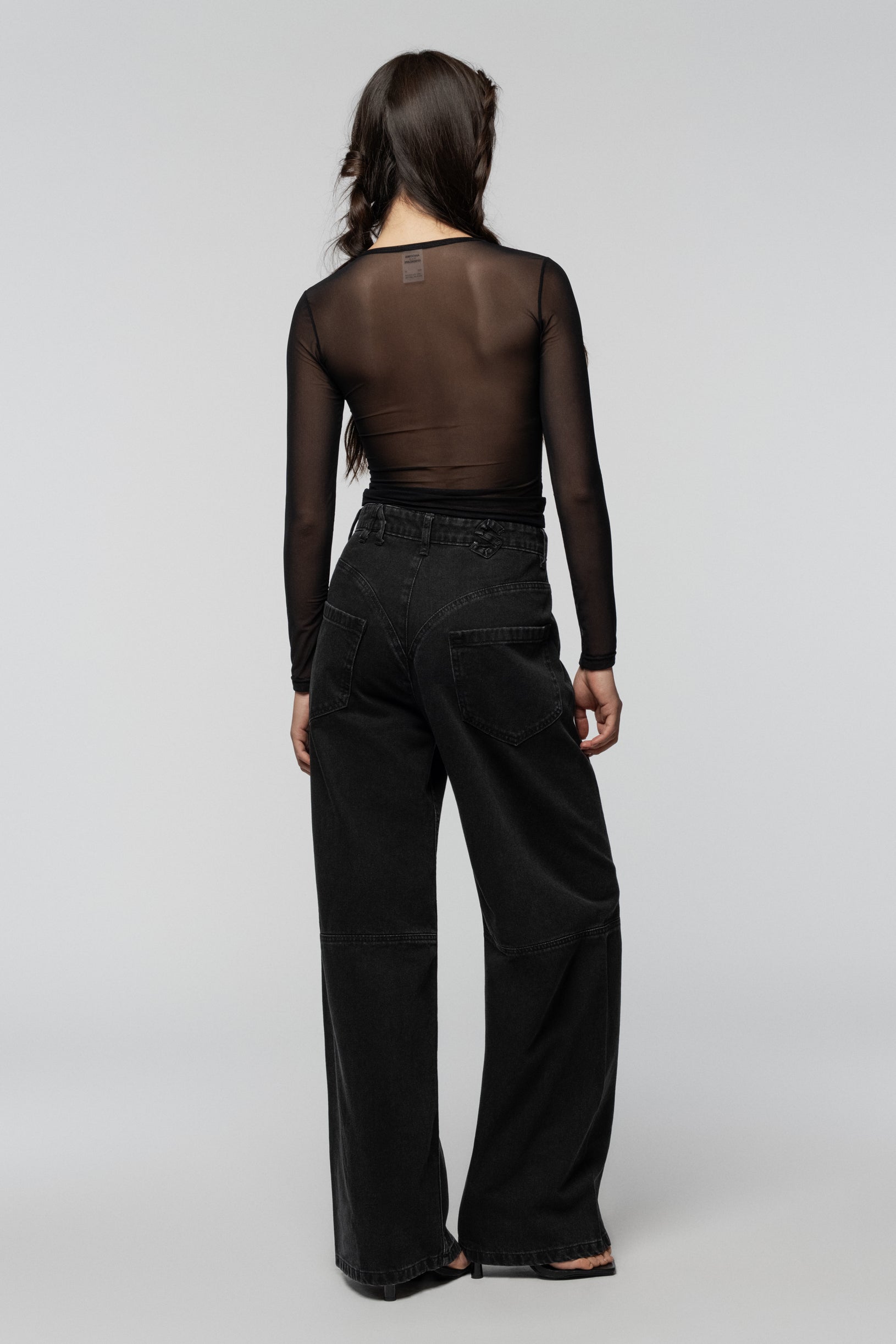 SNDCT X ANOESES Чорні Джинси