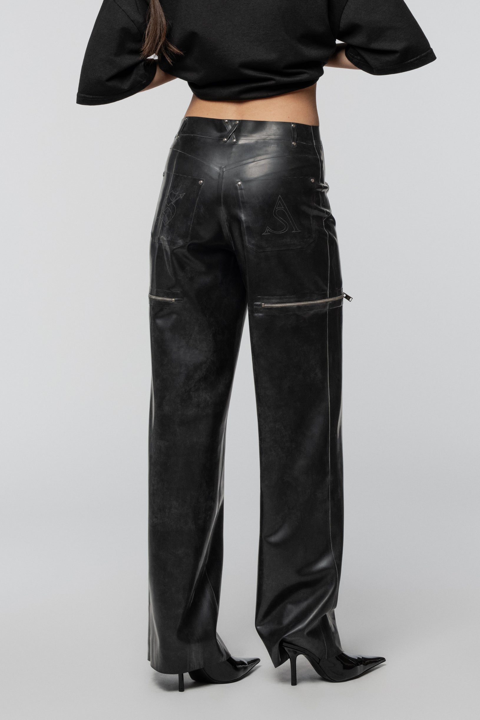 SNDCT X ANOESES Латексні Унісекс Штани