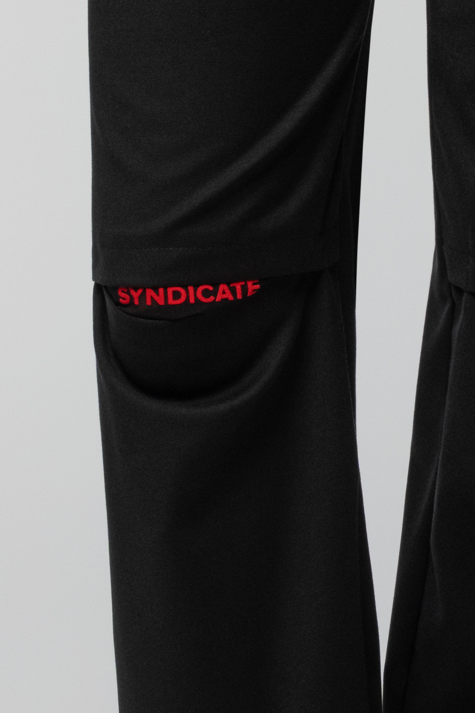 SNDCT X ANOESES Black Trousers