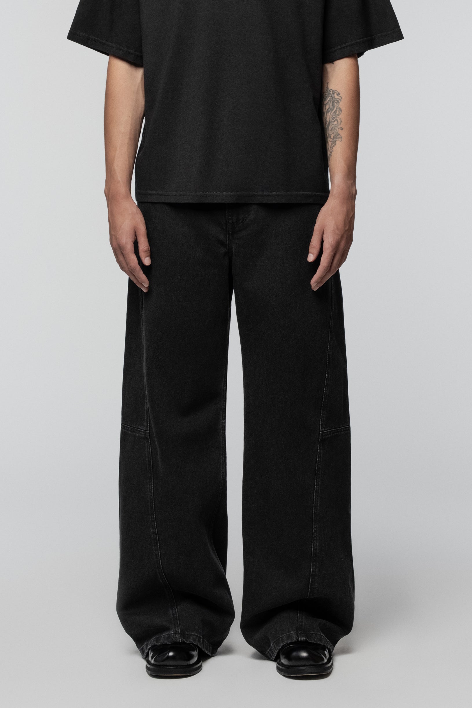 SNDCT X ANOESES Black Jeans