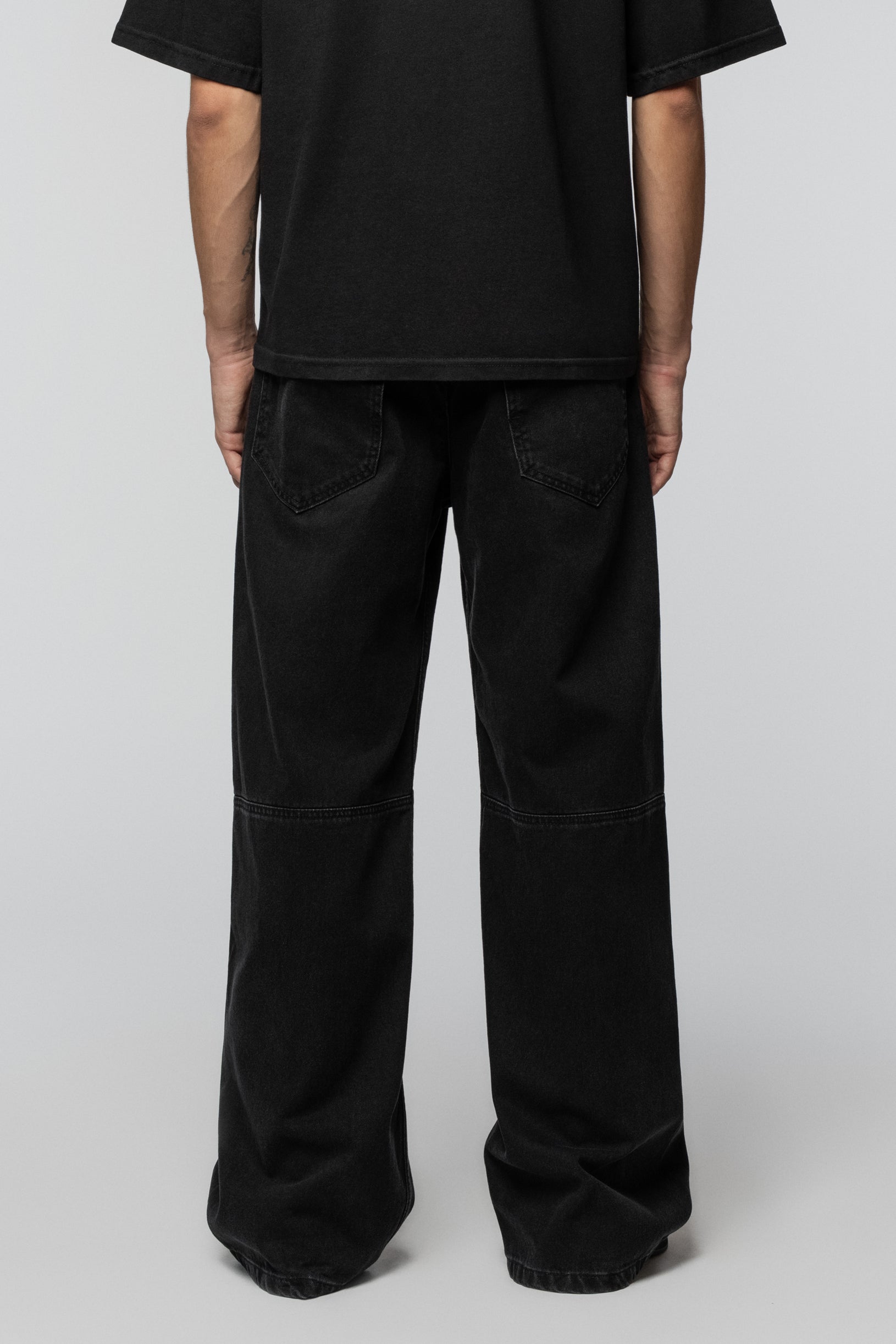 SNDCT X ANOESES Чорні Джинси